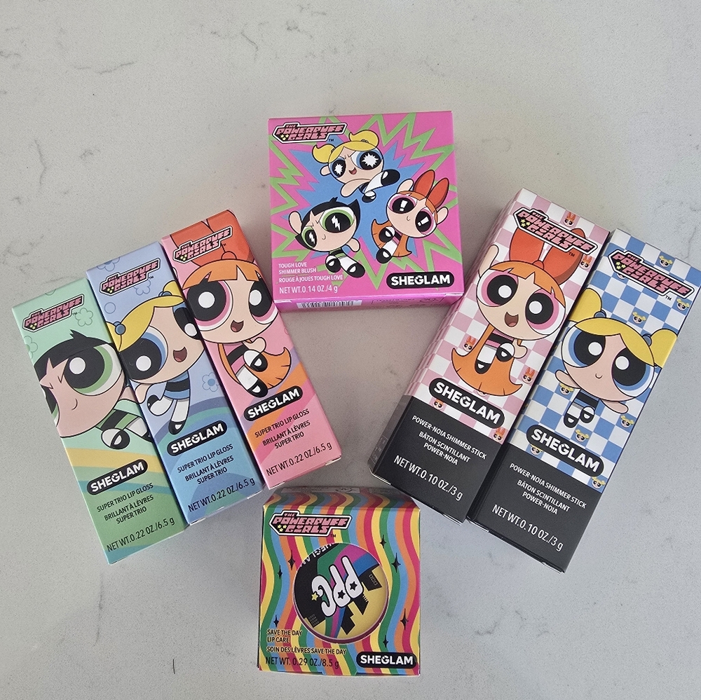 Sheglam X Powerpuff collection (not complete)